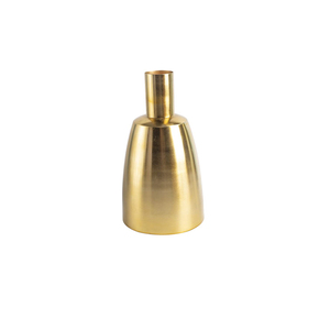 Florero de lujo de metal y latón de color plateado y dorado para decoración de Bodas de hotel en casa florero de metal - Product Image 6