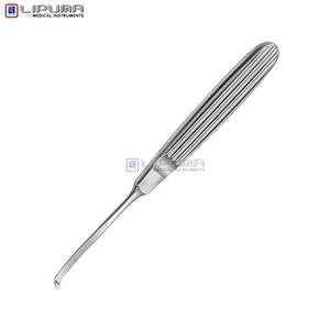 Muehling Raspatory 4mm Curvo Raspador de hueso quirúrgico corto Instrumentos médicos Disección ENT ortopédico de alta calidad - Product Image 5