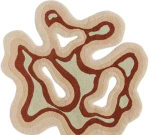 KNOT <b>RUG</b> Irregular Amoeba Shaped <b>Rug</b> Hand-<b>Tufted</b> 100% New Zealand Wool Living Room, Hall Customize Size and Colour Available - Product Image 6