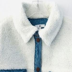 Blouson matelassé réversible en jean vintage surdimensionné pour femme, délavé à l'acide, rembourré en coton, fini hiver - Product Image 6