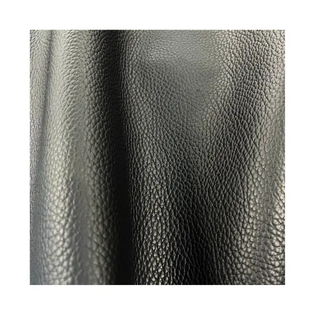 Best Sell Italian Leather Royal Black Genuine Cow Leather for Upholstery Ready to Ship CowSkin