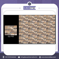 Carreaux muraux intérieurs en céramique micro-ciment noir classique moderne antidérapant 60x60cm