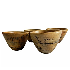 Bols de vaisselle artisanale en bois de qualité supérieure pour la maison et l'hôtel à manger du fournisseur indien - Product Image 1