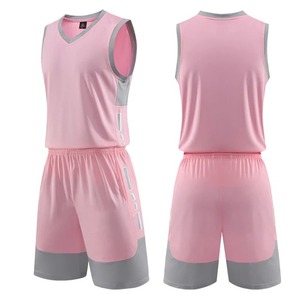 Maillot de football personnalisé basket-ball-uniformes-ensembles retour hommes collège basket-ball maillots costumes enfant garçons filles sport - Product Image 4