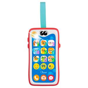 BABY SENSES 00011161000680 pour Smiley Smartphone Jouet Téléphone Animaux Électroniques pour Bébés de 6 à 36 Mois - Product Image 1