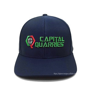 Injae Vina personalizado 3D bordado Logo deportes camioneros sombrero 100% poliéster moda corte láser al aire libre ciclismo Casual - Product Image 1