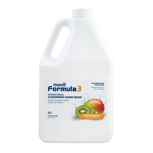 Savon liquide nettoyant pour les mains en gel, formule 3, 2L, avec lanoline hydratante, parfum kiwi mangue, 2,11qt, vente en gros - Product Image 1