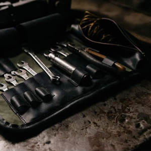 Bolsa de kit de herramientas de cuero más vendida de alta calidad de gran capacidad/nueva llegada bolsa de herramientas hecha de cuero de diseño clásico - Product Image 2