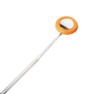 Martillo redondo de percusión neurológica médica para diagnóstico de tendón Babinski Queen cuadrado masaje nervio reflejo con mango de Metal - Product Image 2