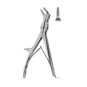 Echlin Rongeurs Quirúrgico 2mm 23cm Acero Inoxidable Manual Instrumento Set CE Certificado Hospital Uso Reutilizable - Product Image 1