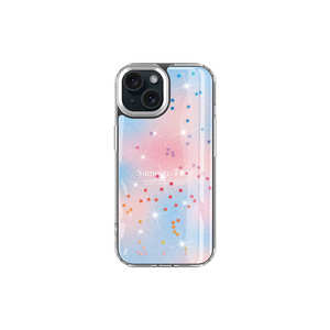 Étui en silicone brillant à motifs pailletés de luxe pour iPhone 15 7 Plus 14 Plus XR - Coque arrière protectrice fine et scintillante avec placage électrolytique - Product Image 3