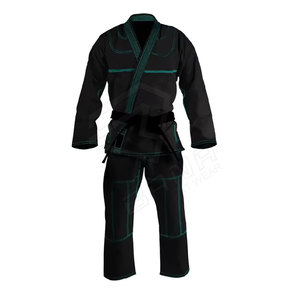 Uniforme unisex de algodón para Karate BJJ GI, alta calidad, mejor precio, venta al por mayor, logotipo personalizado, conjuntos ligeros para hombres, estilo de artes marciales - Product Image 1