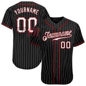Tamaño de color personalizado hecho a medida para camisetas del equipo de béisbol Precio barato Ropa deportiva unisex transpirable Impreso personalizado 100% - Product Image 1