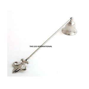 Vente en gros de bougie domestique neuve de luxe en plaqué argent accessoire de bougie en béton unique pot de bougie éteignoir - Product Image 1