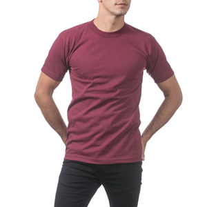 Impresión de camisetas personalizadas | Camisetas personalizadas Camiseta de manga corta con cuello redondo ajustado - Product Image 3