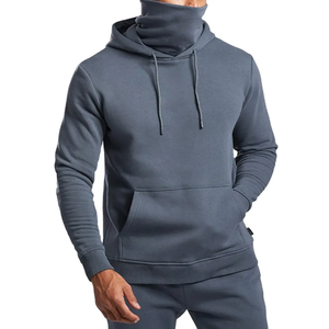 Pull à capuche Ninja ultra doux et chaud pour l'hiver Pull à capuche Sherpa pour hommes en coton à double épaisseur - Product Image 1