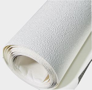 Papel Tapiz Vinílico Moderno a Rayas, Impermeable, Ignífugo, con Textura en Relieve, Fácil Instalación, Alta Saturación de Color, 1.07x50M - Product Image 2