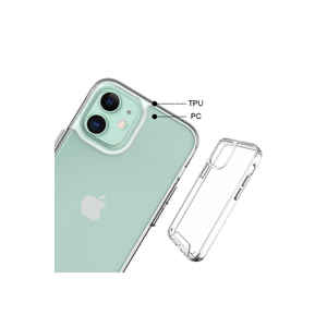 Netzy SAFA Gard Coque de protection en silicone transparente pour iPhone 12 Mini 11Pro 7Plus - Coque arrière en TPU souple de qualité supérieure - Product Image 3