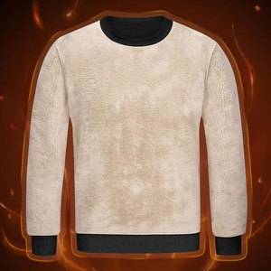 OEM al por mayor personalizado Slim Fit transpirable sudadera manga completa impresión en relieve 250-300 GSM invierno bordado directo - Product Image 6