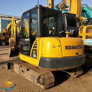 รถขุดโคมัตสึ PC56 ปี 2015 ประสิทธิภาพสูง มือสอง ใช้งานมาแล้ว 2200 ชั่วโมง ความจุบุ้งกี๋ 0.3 ลูกบาศก์เมตร ราคาดี พร้อมชุดแผงหน้าปัดและโครงหน้าปัด - Product Image 4