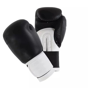 Guantes de Boxeo de Piel Sintética PU GAF para Adultos, Antideslizantes, con Cierre de Velcro, para Gimnasio, Color Tailandés, para Entrenamiento de Artes Marciales - Product Image 4