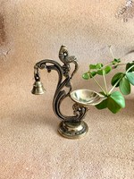Lampe à huile Diya géométrique en laiton pur, artisanale, traditionnelle, style industriel indien, motif solide, spirituelle, pour Pooja, Diwali, salon