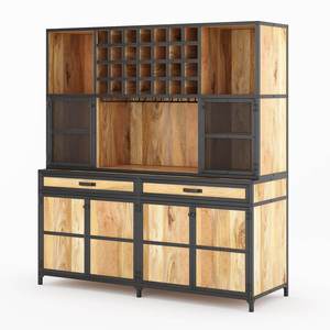New Luxury Style Bar Wood <strong>Tables</strong> <strong>Modern</strong> <strong>Dining</strong> Room Cabinets Foldable 4 Storage Boxes Storage Drawers Furniture Home - Product Image 6