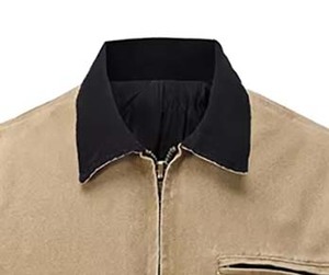 Chaquetas de Trabajo Personalizadas de Alta Calidad, Resistentes, para Invierno, con Cierre, Forro 100% Algodón Satinado, Chaquetas de Trabajo Detroit para Hombre - Product Image 3