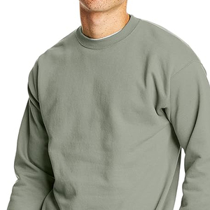 Streetwear vierge épaule tombante sweats à capuche pour hommes à manches longues lavé à l'acide ODM haute qualité lavé à l'acide sweats poches avant - Product Image 2