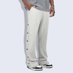 100% coton polaire noir pantalon hommes Anti-rides grande taille pantalons et pantalons pour hommes teints unis pantalons pour hommes et pantalons pour hommes - Product Image 5