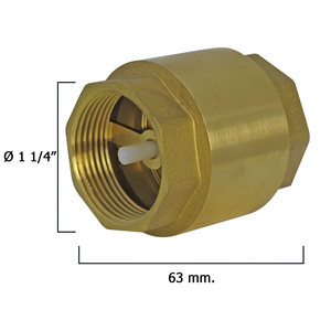 Valvola di ritezione 1 1/4" - Product Image 1