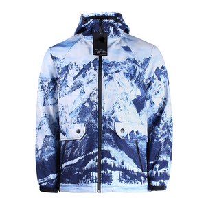 Chaqueta Cortavientos Impermeable de Alta Calidad para Hombre, Estilo Casual Urbano, con Cierre de Cremallera, Servicio OEM - Product Image 1