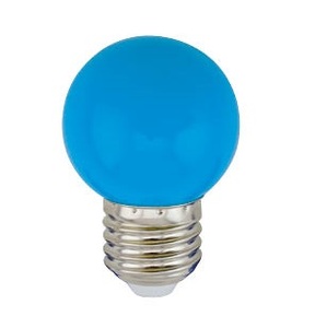 Lámpara esférica LED azul E27 1W (GSC 200605005) - Product Image 1