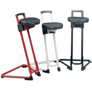 LOTZ Light Grey Standing Aid <b>with</b> Integral Foam 600-850 mm Seat Height Adjustment Steel Tube Chair Product - Product Image 1