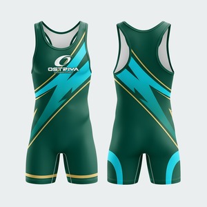 Sleeveless High Quality Wrestling Singlets <b>for</b> Men Spandex/Polyester Durable Quick Dry Hot <b>Sale</b> New Arrival Plain Dyed - Product Image 3