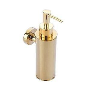 Distributeur de savon décoratif de luxe en laiton unique, étanche, anti-rayures, avec pompe lisse pour lavabo de salle de bain - Product Image 2