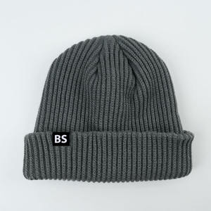 Gorro de Invierno de Primera Calidad con Puño, Gorros Elegantes y Cálidos con Logotipo Personalizado para Hombre y Mujer, Gorras Bordadas - Product Image 5