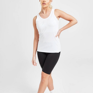 Gilet sans manches respirant pour femmes de qualité supérieure durable grande taille gilet de couleur blanche en coton et polyester pour femmes - Product Image 2