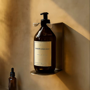 Distributeur de savon liquide moderne en acier inoxydable personnalisé |   Distributeur de savon pour les mains mural commercial pour bureaux, appartements - Product Image 1