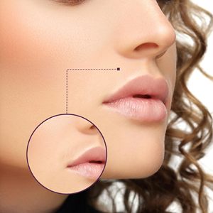 Tondeuse rotative rechargeable sans douleur avec lame en acier inoxydable pour l'épilation du visage des femmes, rasoir IPX7 pour le dessus des lèvres, les joues et le menton - Product Image 1