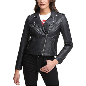 Venta al por mayor Otoño Invierno moda hombres chaqueta de cuero Color sólido cremallera más 8XL tamaño Stand Collar Casual PU chaqueta - Product Image 3