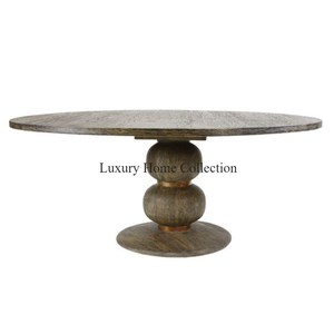 Fourniture directe d'usine de luxe Vintage Designer grandes tables basses et d'appoint à dessus rond fournitures de meubles de maison et de salon - Product Image 1