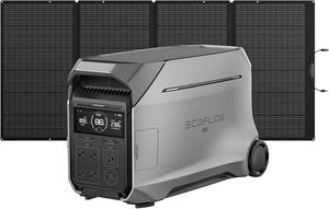 Offre limitée pour-DEL.TA Pro 3 avec 2 batteries supplémentaires - Station d'alimentation 12 kWh 120/240V 4000W Sortie AC Générateur solaire Neuf d'origine - Product Image 5