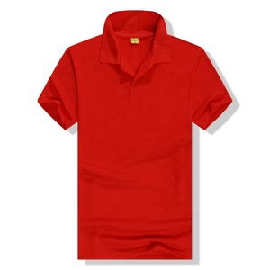 T-shirt polo uni à manches courtes et à séchage rapide en polyester 100% avec logo personnalisé très vendu T-shirt pour hommes - Product Image 3