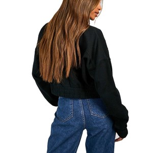 Tùy chỉnh thực hiện thời trang áo khoác cho phụ nữ giản dị phong cách áo khoác phụ nữ áo khoác trong giá bán buôn - Product Image 2