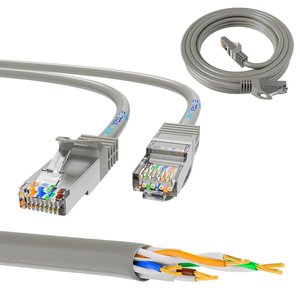 สายแพทช์แลน Extralink CAT5e UTP 0.5 ม. สายเคเบิลเครือข่ายทองแดง - Product Image 1