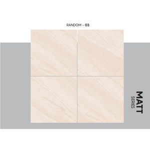 Carreaux Delf Crema de qualité supérieure en gros: 600x600mm, finition mate, résistants à l'eau et aux chocs pour les grandes installations - Product Image 6