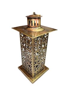 Premium Home Decor Fer Lanterne Photophore Bougeoir Pots De Bougie En Métal pour Mariages et Boîte De Noël Inclus - Product Image 2