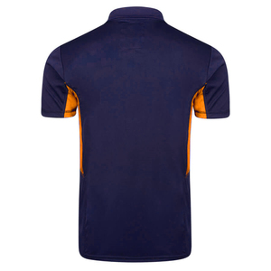Polo liso de ajuste personalizado cómodo y elegante para personalización personal hecho de tela de Jersey de poliéster/algodón - Product Image 6