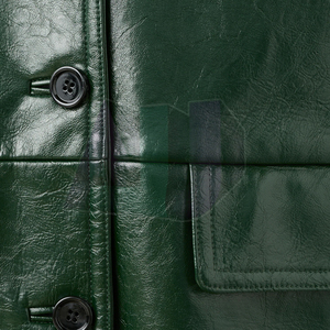 Abrigo de Cuero Tejido para Mujer de Primera Calidad, Cortavientos, Estilo Moderno, Estructura Cómoda para el Invierno y el Estilo Urbano - Product Image 6